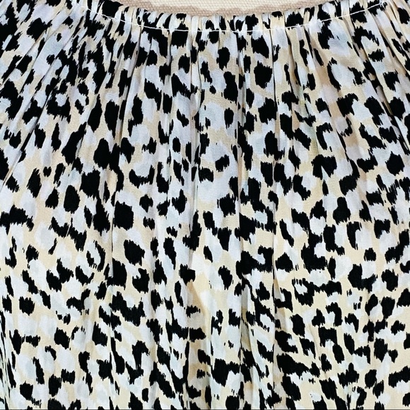 WITCHERY Womens Size 6 Ladies Animal Print Gathered Top Size 6 - Picture 3 of 16